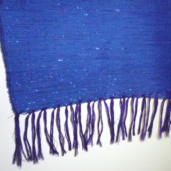 Royal Blue Table Runner - Picture 2 of 4